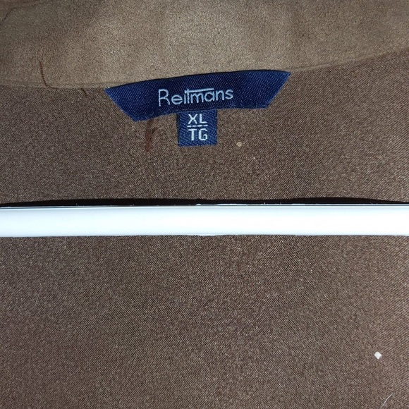 beige button down tee - Picture 3 of 3